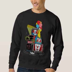 Sudadera Classic Pennywise TV Stack - Flotarás Tú También
