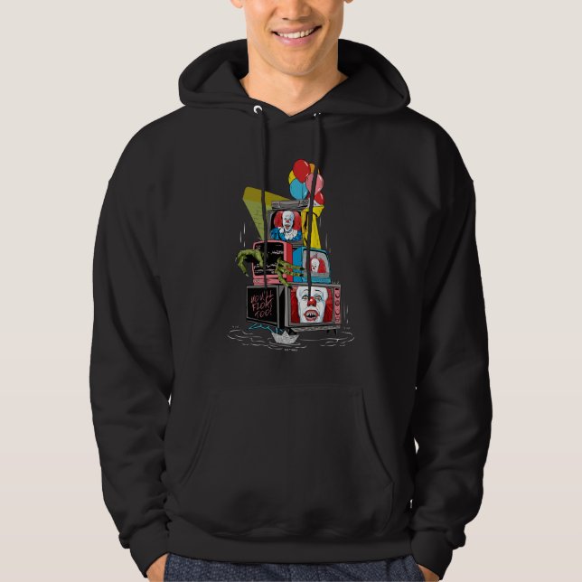 Sudadera Classic Pennywise TV Stack - You'll Float Too (Anverso)