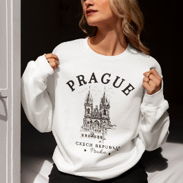 Sudadera Classic Prague Czech Republic Landscape