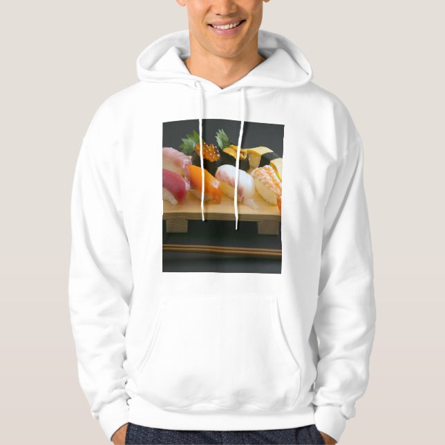 Sudadera Classic Wooden Sushi Set Hoodie (Anverso)