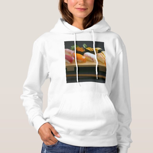 Sudadera Classic Wooden Sushi Set Hoodie (Anverso)