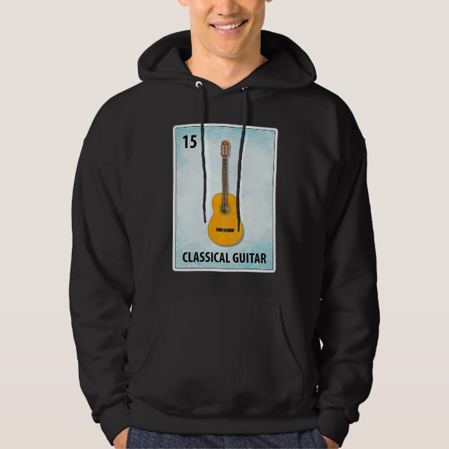 Sudadera Classical Guitar Mexican Guitarist Cards (Anverso)