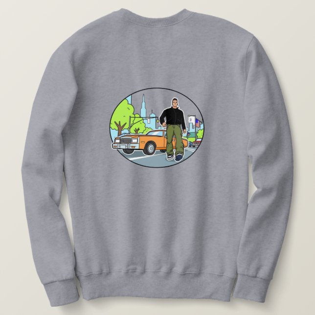 Sudadera Claude - GTA 3 (Reverso del diseño)