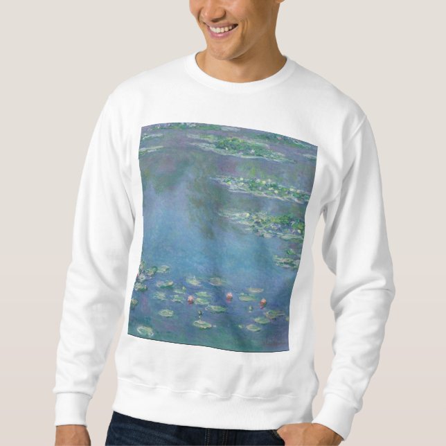 Sudadera Claude Monet - Lilis de agua (Anverso)