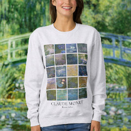 Sudadera Claude Monet Water Lilies