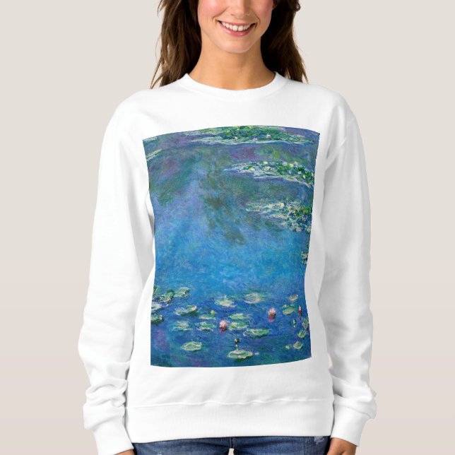 Sudadera Claude Monet - Water Lilies 1906 (Anverso)