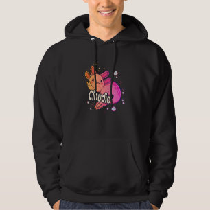 Sudadera CLAUDIA - Hermoso nombre chica con adorable AXOLOT