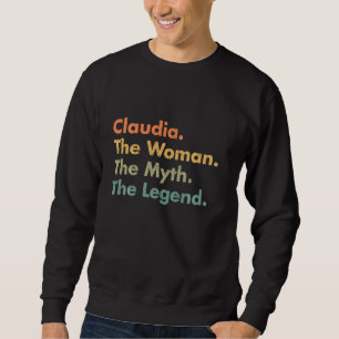 Sudadera Claudia La Mujer El Mito La Abuela De La Leyenda
