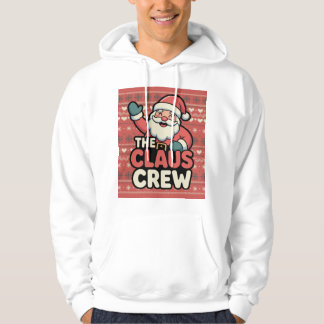 Sudadera claus divertido la tripulación