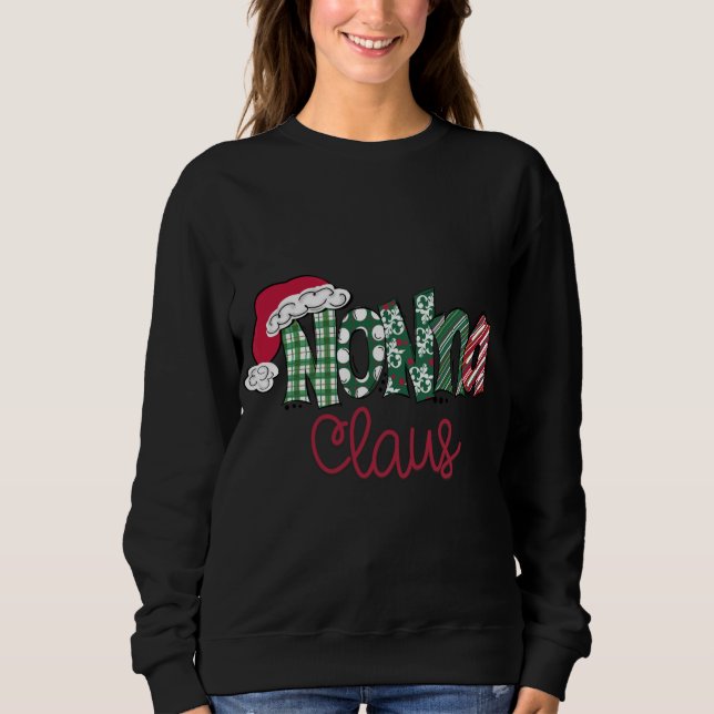 Sudadera Cláusula Nonna Cute Art - Navidades (Anverso)