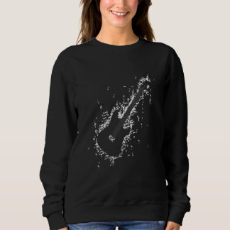 Sudadera Clave musical de Guitarista de Guitarra