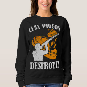 Sudadera Clay Pigeon Destroyer Clay Pigeon Shooting