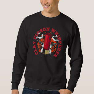 Sudadera Clay Pigeon Whisperer Cita Para Un Zapato De Palom