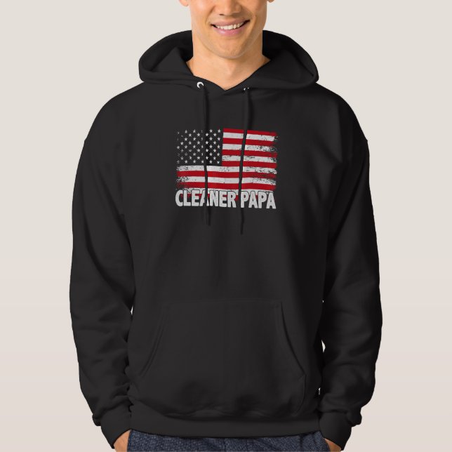 Sudadera Cleaner Papa (Anverso)