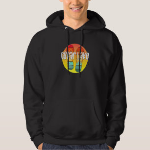 Sudadera Clear Lake Indiana Retro Flipflop Sunset Graphic