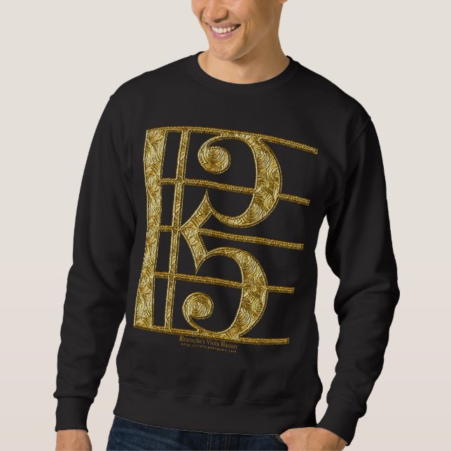 Sudadera Clef de alto de oro (Anverso)