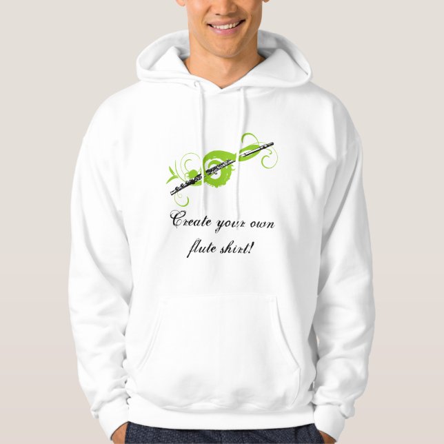 Sudadera Clef & Flute Treble Personalizado (Anverso)