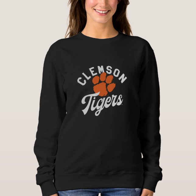 Sudadera Clemson University Tigers Classic Script (Anverso)