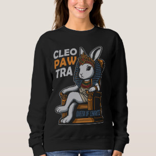 Sudadera Cleopatra Conejo Conejo Egipcio de Diosas Egipcias