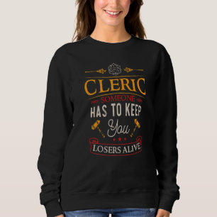 Sudadera Clérigo - Dungeons , RPG - Dragons Gaming Premium