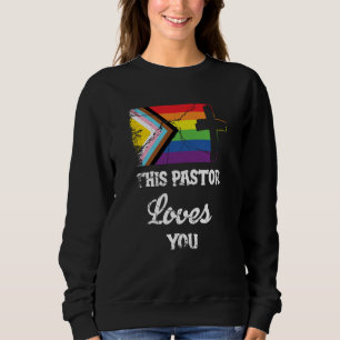 Sudadera Clero Orgulloso Inclusivo Aliado Cristiano Este Pa