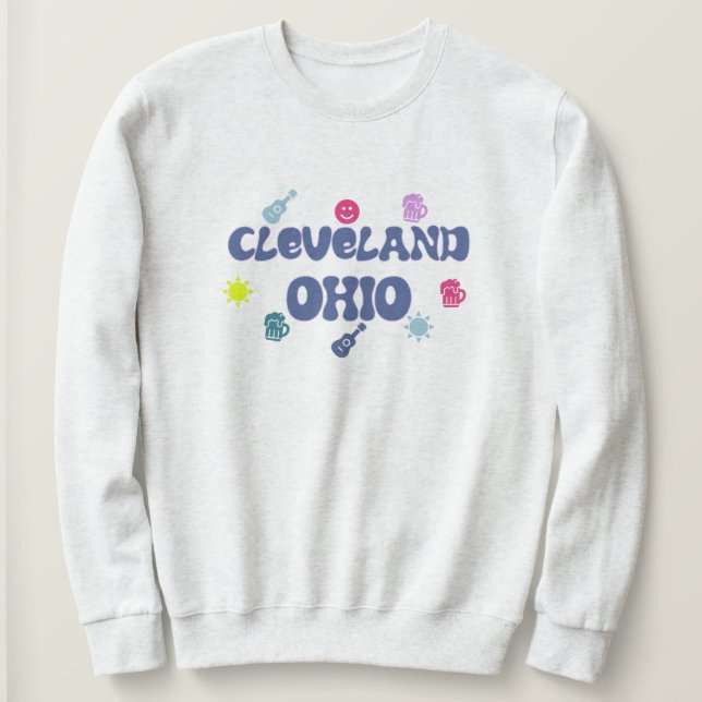 Sudadera Cleveland Ohio (Anverso del diseño)