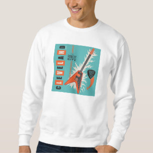 Sudadera Cleveland Ohio   Guitarra eléctrica