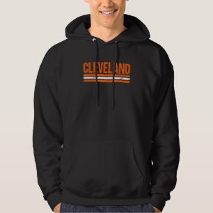 Sudadera Cleveland Retro Ohio Vintage Estado de EE. UU. Tre