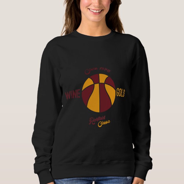 Sudadera Cleveland Richfield Wine And Gold (Anverso)