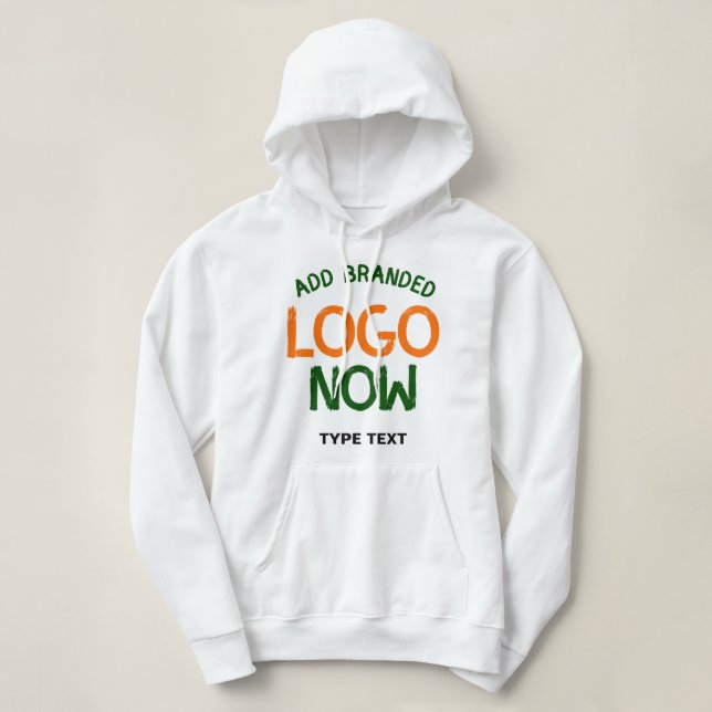 SUDADERA CLIENTE SENCILLO Y LIMPIO DE MODA BLANCO (Diseño del anverso)