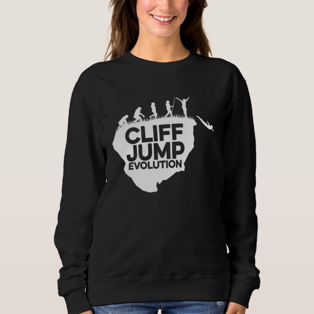 Sudadera Cliff Jumping Evolution Graphic Cliff Jumper Tombs (Anverso)