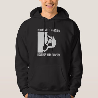 Sudadera Climb With Passion Boulder With Purpose