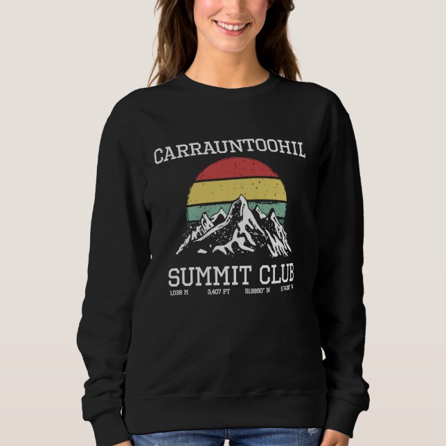 Sudadera Climbed Carrauntoohil Ireland Summit Club Hike Ker (Anverso)
