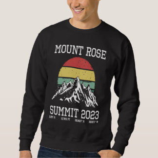 Sudadera Climbed Mount Rose Summit Club Hike Nevada Hiking 