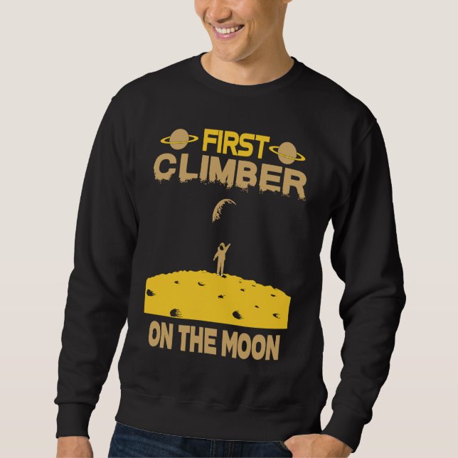 Sudadera Climber On The Moon (Anverso)