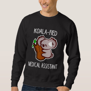Sudadera Clínica de Auxiliar Médico de Mamáes de Koala Fied