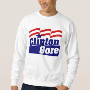 Sudadera Clinton Gore para el presidente 1992