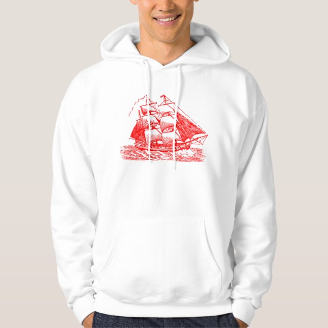 Sudadera Clipper - Red (Anverso)