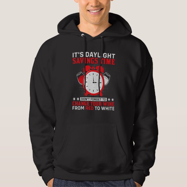 Sudadera Clock Clock Clock Change Clot Funny Clock (Anverso)