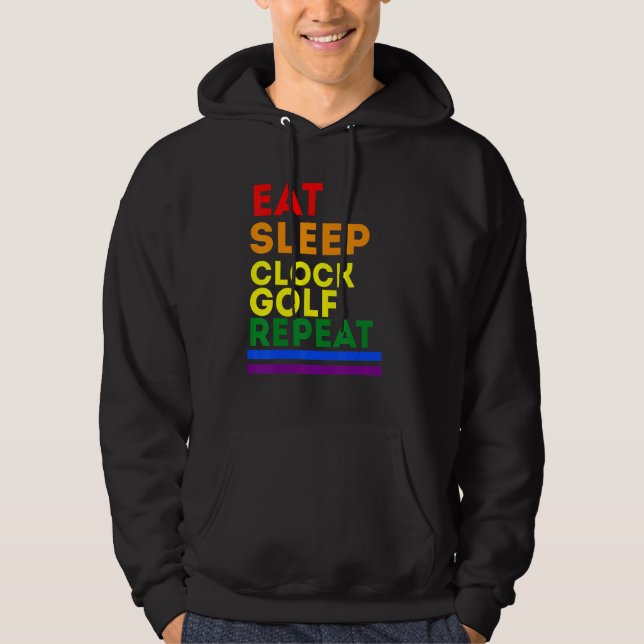 Sudadera Clock Golf (Anverso)
