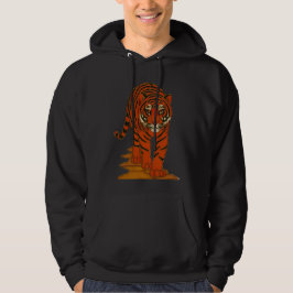Sudadera Cloisonne Art Tiger on the Jungle Path