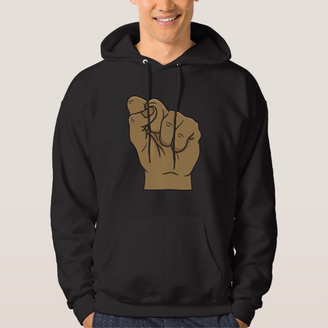 Sudadera Closed Fist Resistance Opposition (Anverso)