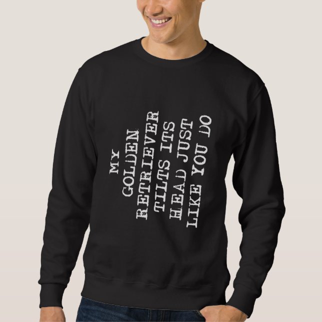 Sudadera Clothing Golden Retriever (Anverso)