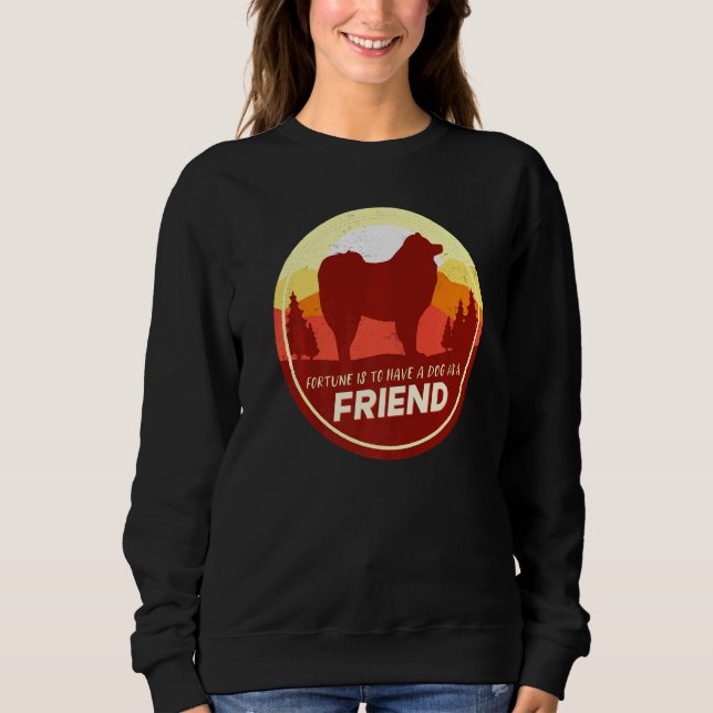 Sudadera Cloud Spitz German Spitz Retro 3 (Anverso)