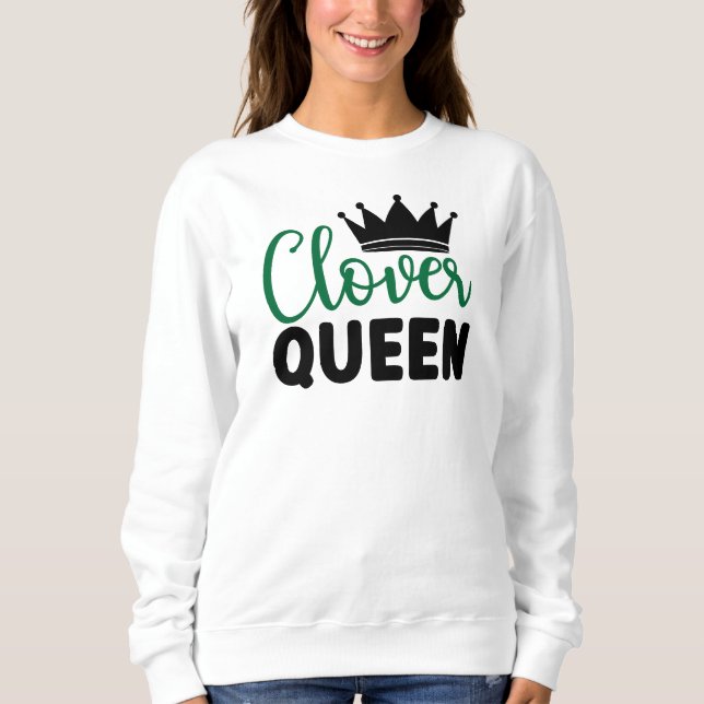 Sudadera Clover Queen Charm Design-60278 (Anverso)