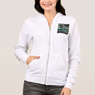 Sudadera CLRV Neon en Stn Women's Full-Zip Hoodie