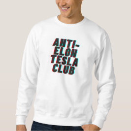 SUDADERA CLUB ANTI-ELON TESLA