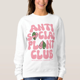 Sudadera Club Anti-Planta Social - Plantas de la casa de lo