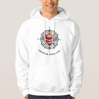 Sudadera Club antisocial equilibrio entre trabajo y amor