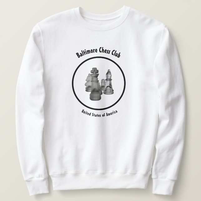 Sudadera Club de Ajedrez Sweatshirt (Anverso del diseño)